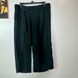 Soft Surroundings Black Wide-Leg Pants